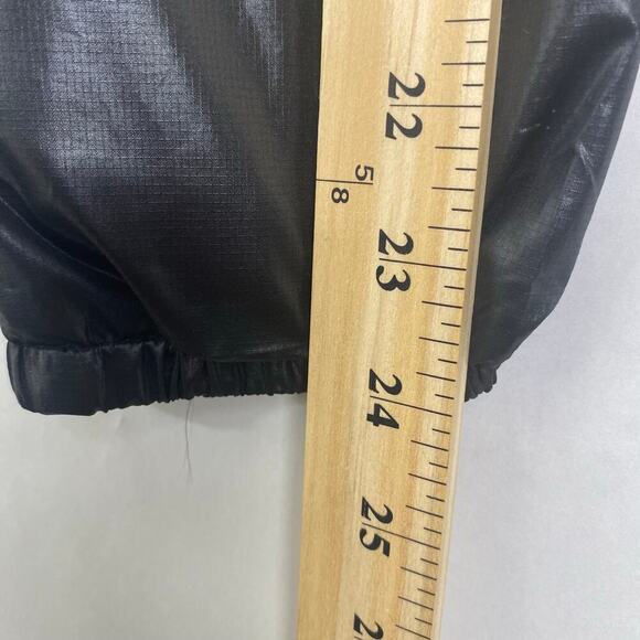 ALPHALETE Men’s Infinity Explorer Jacket Black Rain Windbreaker Hooded Sz Medium - Picture 6 of 7